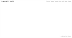 Desktop Screenshot of dianagomez.com